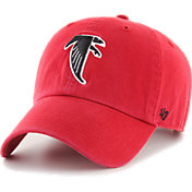 ‘47 Men's Atlanta Falcons Legacy Clean Up Red Adjustable Hat