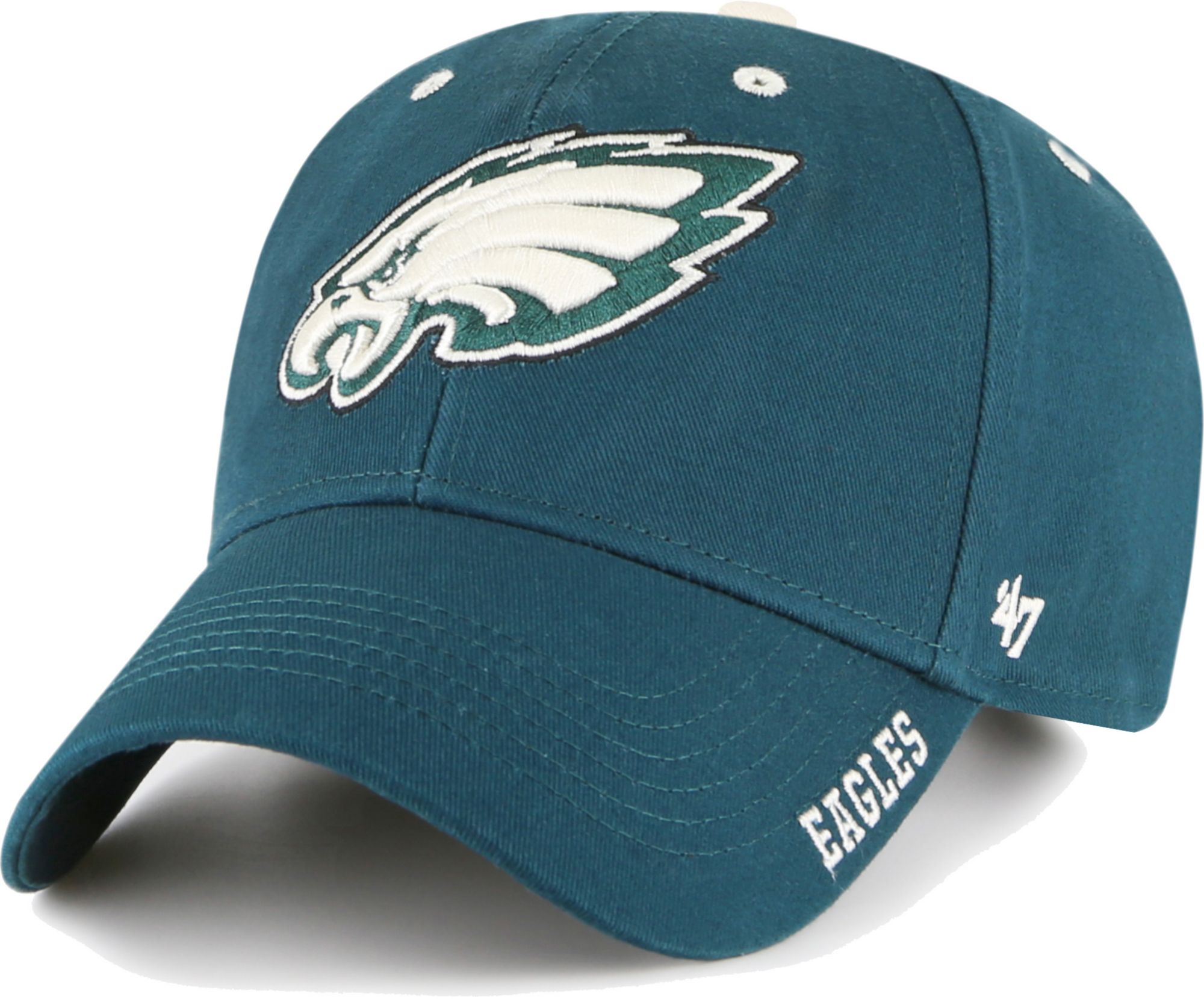 47 Brand / Men's Philadelphia Eagles Green Reign MVP Adjustable Hat