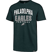 '47 Men's Philadelphia Eagles Green Trackdown Club T-Shirt