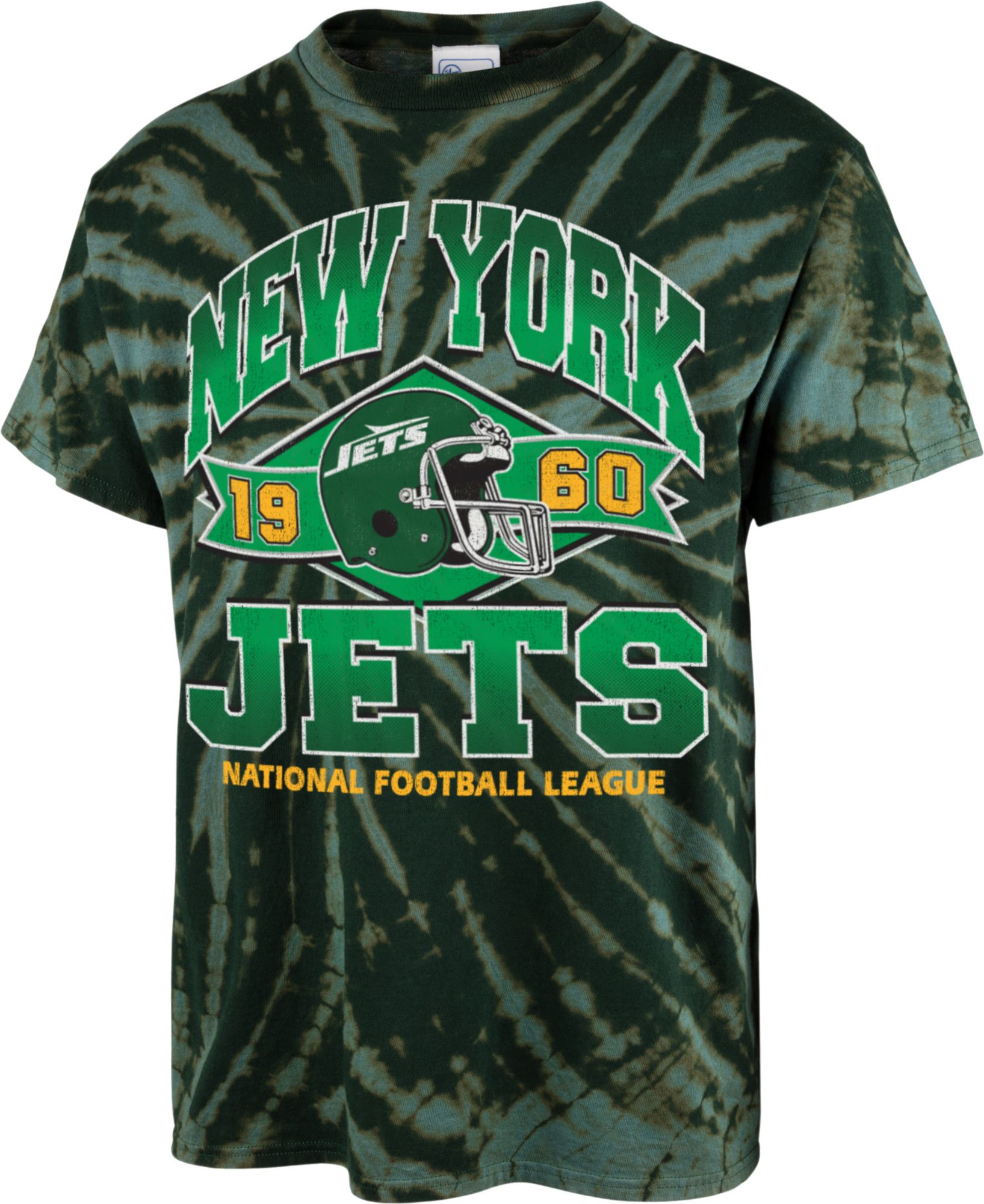Men's New York Jets Tie Dye Tubular T-Shirt