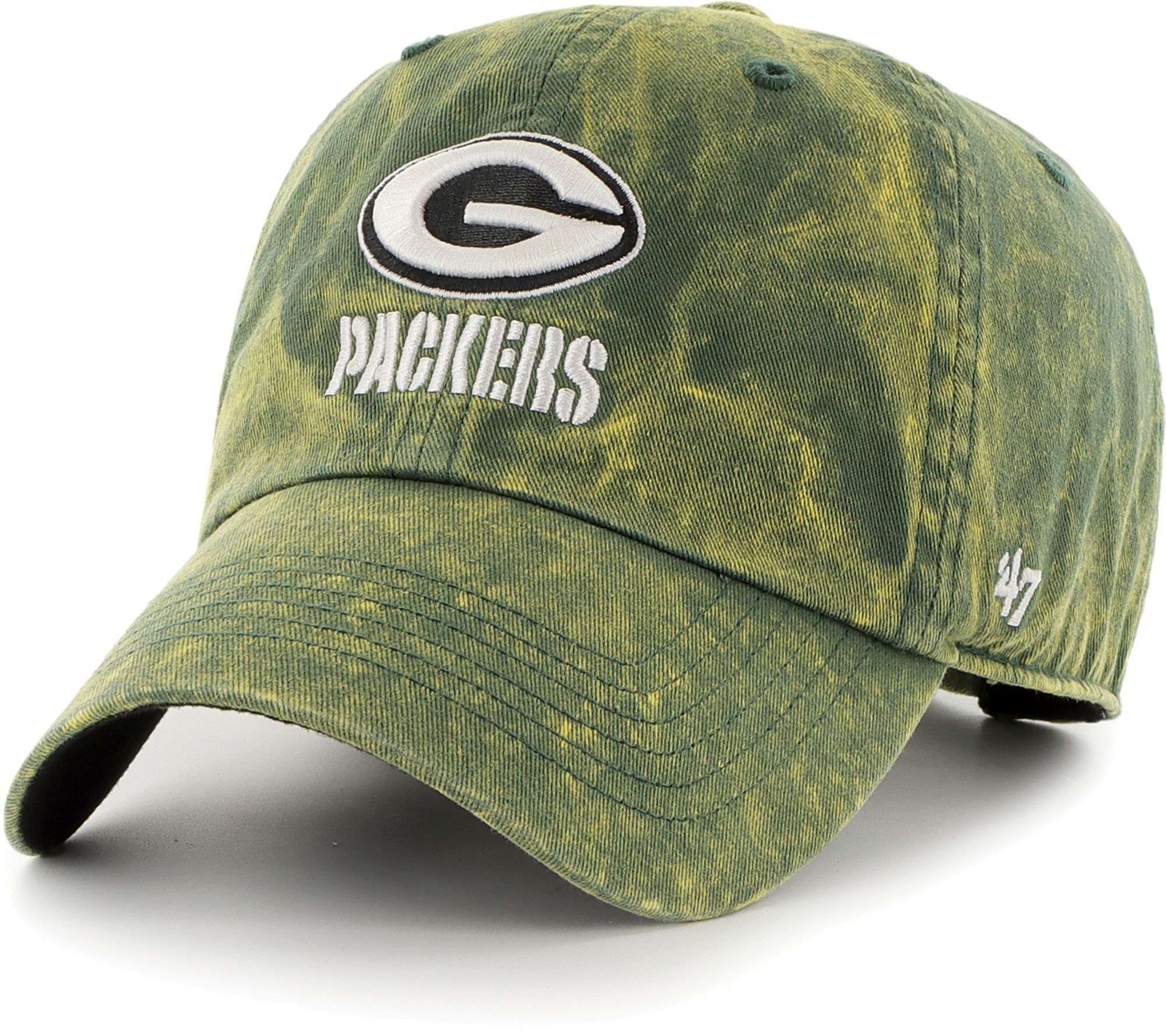 Men's Green Bay Packers Clean Up Adjustable Green Hat