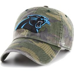 '47 Men's Carolina Panthers Camo Reign Clean Up Adjustable Hat