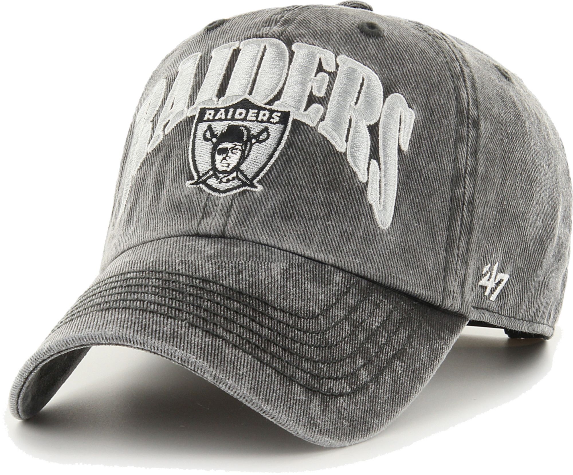 Las Vegas Raiders Women's 47 Brand Adjustable Hat / Cap