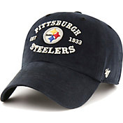 '47 Men's Pittsburgh Steelers Black Reign Brockman Adjustable Hat