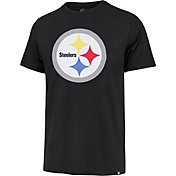 '47 Men's Pittsburgh Steelers Black Fieldhouse T-Shirt