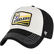 47 Men's Pittsburgh Steelers Upland MVP Black Adjustable Hat