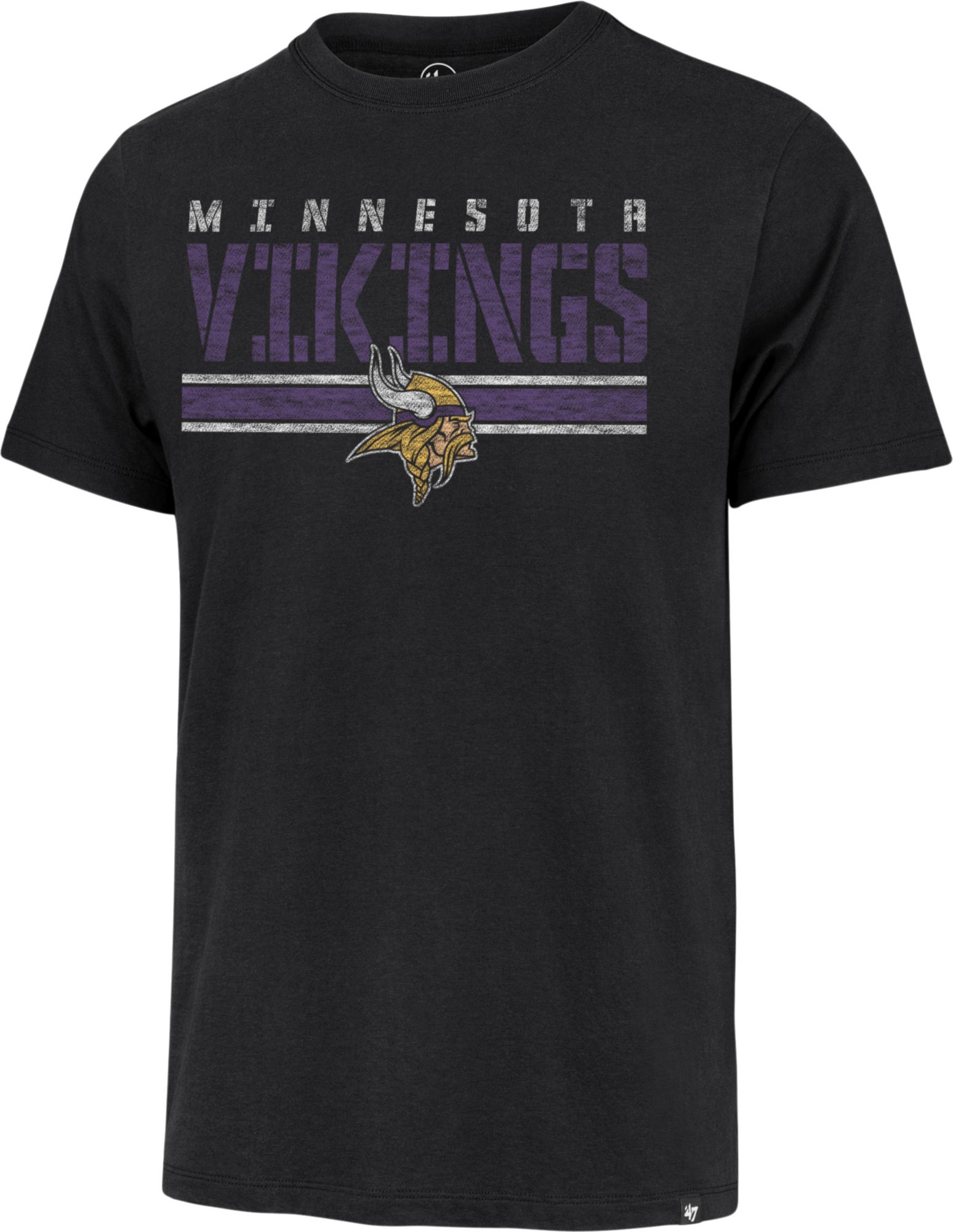 Minnesota Vikings '47 Franklin White Out Long Sleeve T-Shirt in