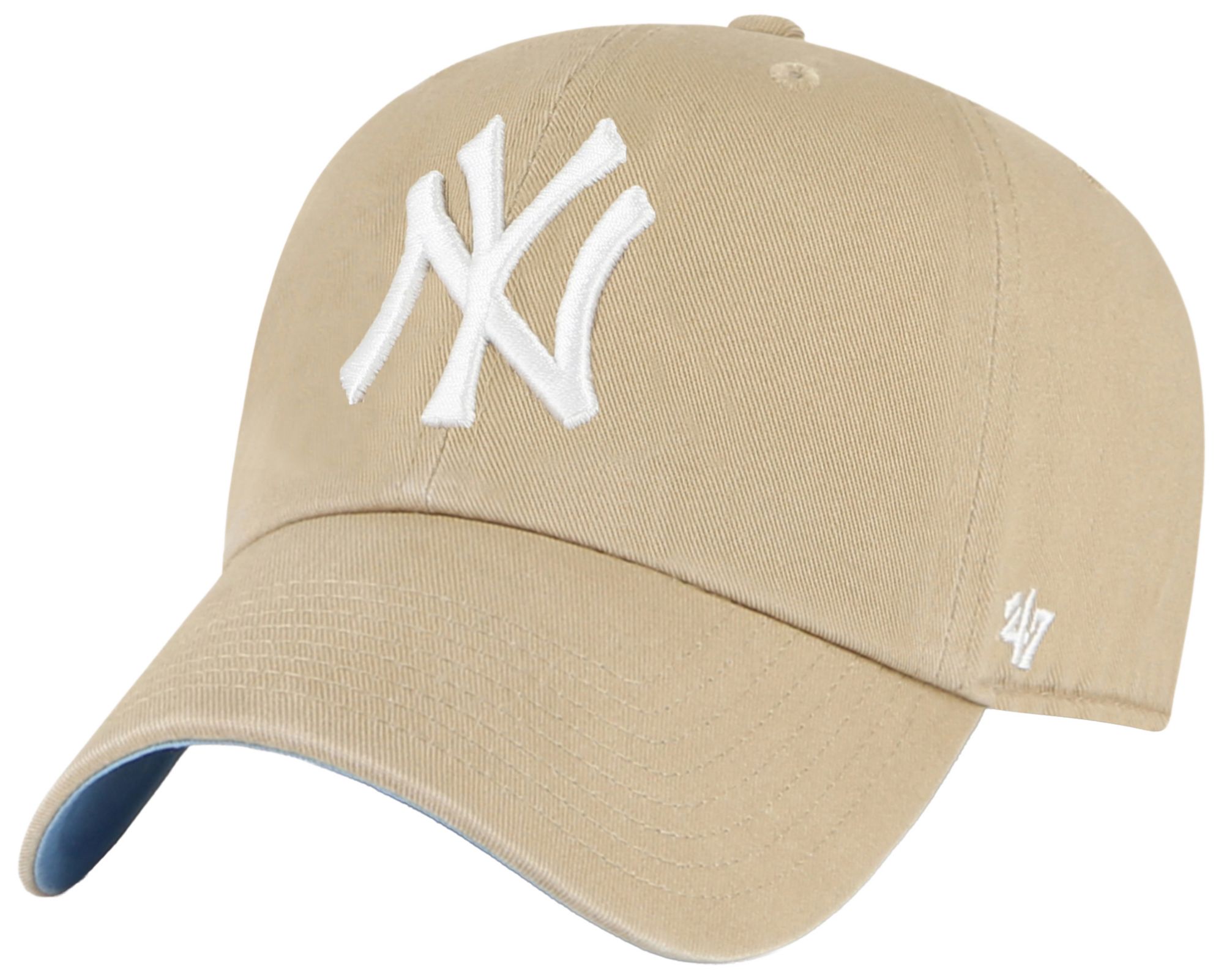 '47 Men's New York Yankees Khaki Ballpark '47 Clean Up Adjustable Hat