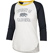 ‘47 Women's Cal Golden Bears White Long Sleeve Raglan T-Shirt
