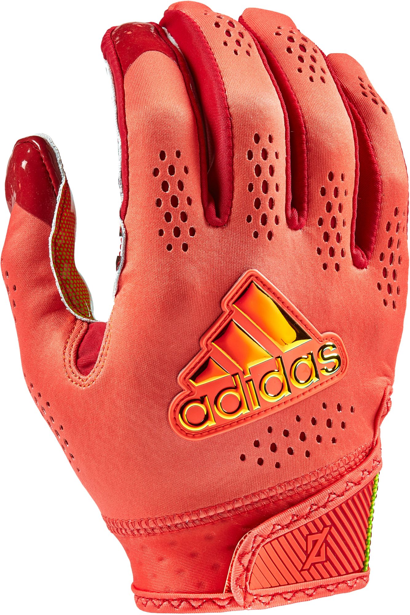 Adidas football gloves orange online