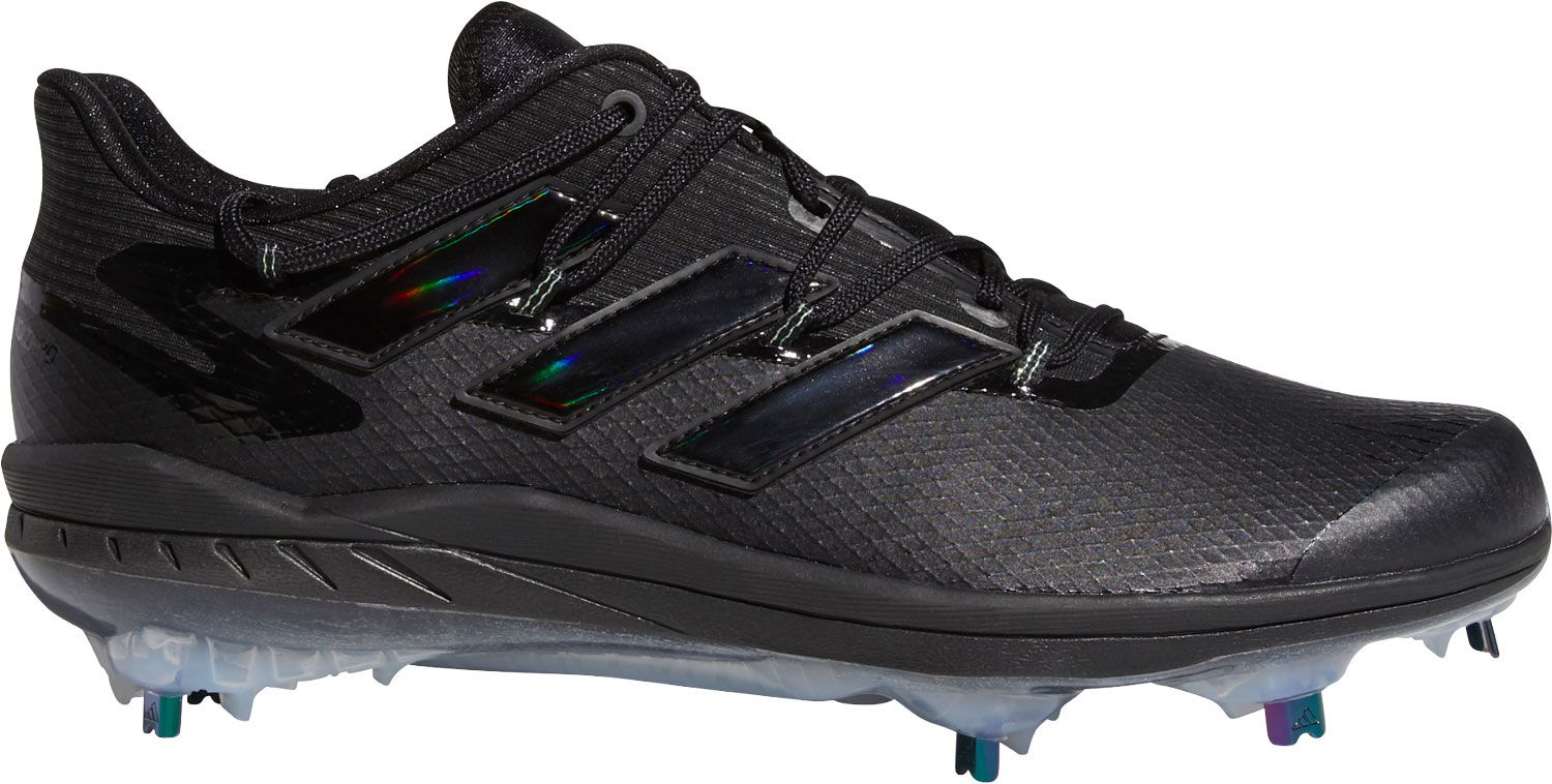 Black best sale baseball spikes