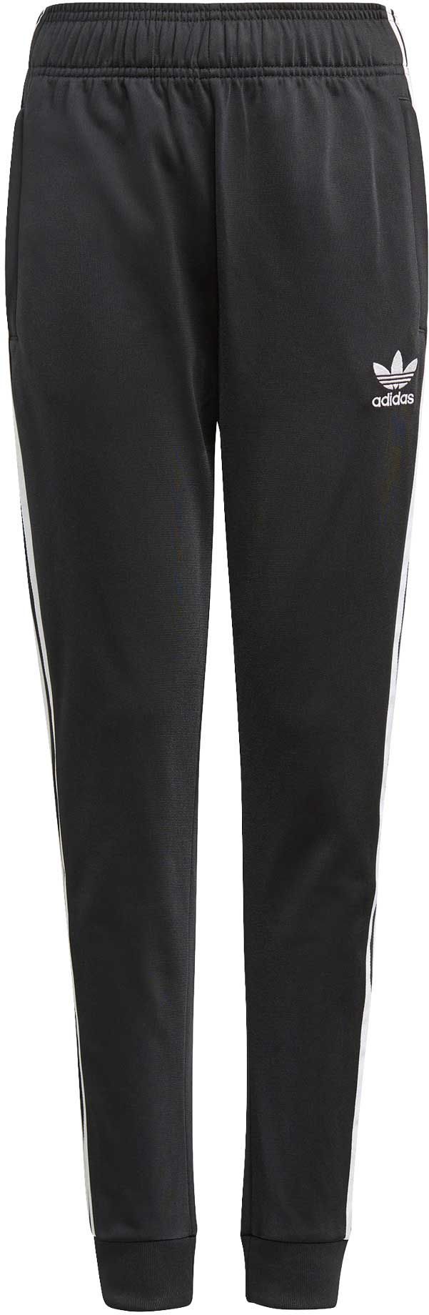 boys black adidas pants