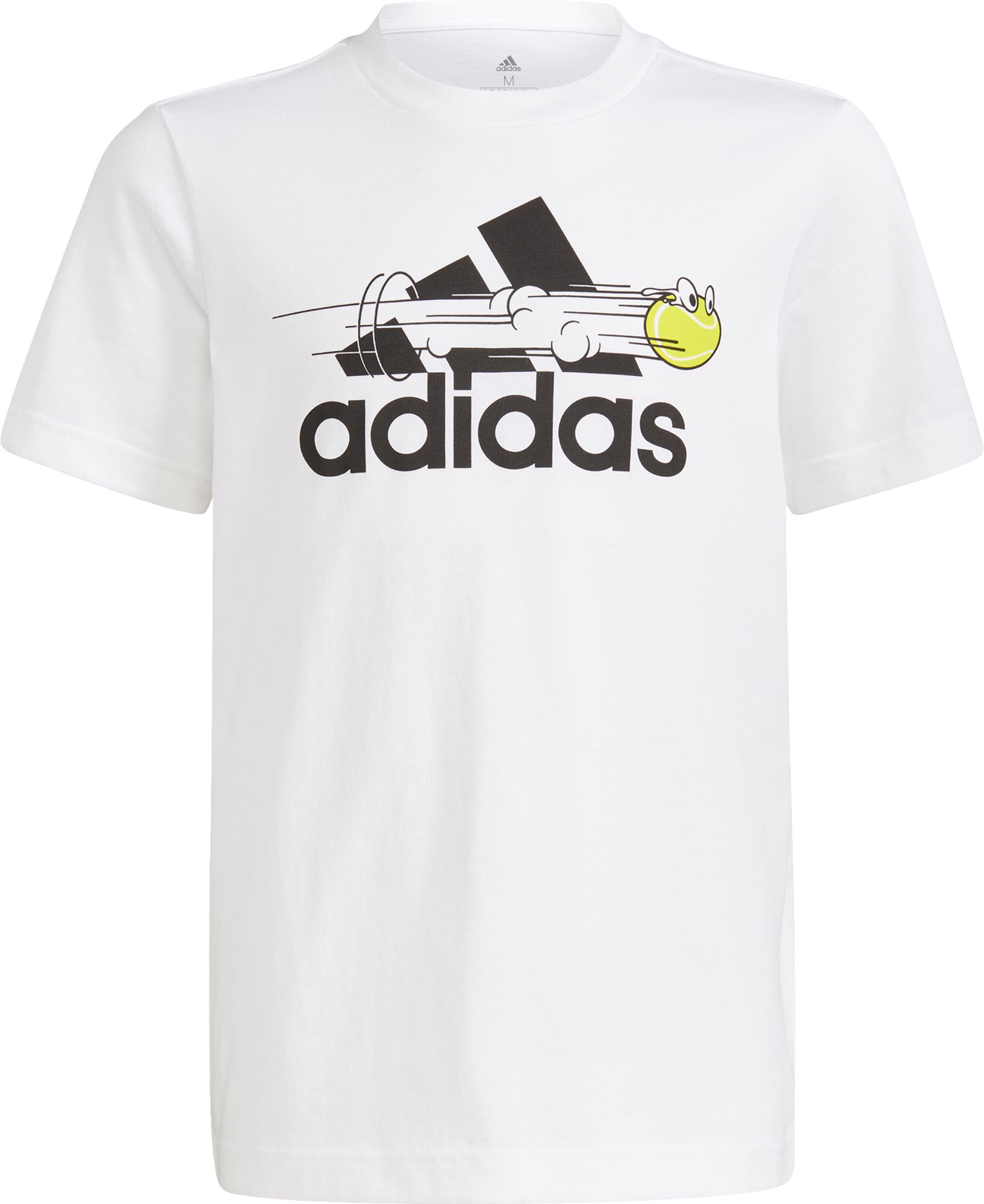 Adidas Boys Tennis Graphic Logo T Shirt