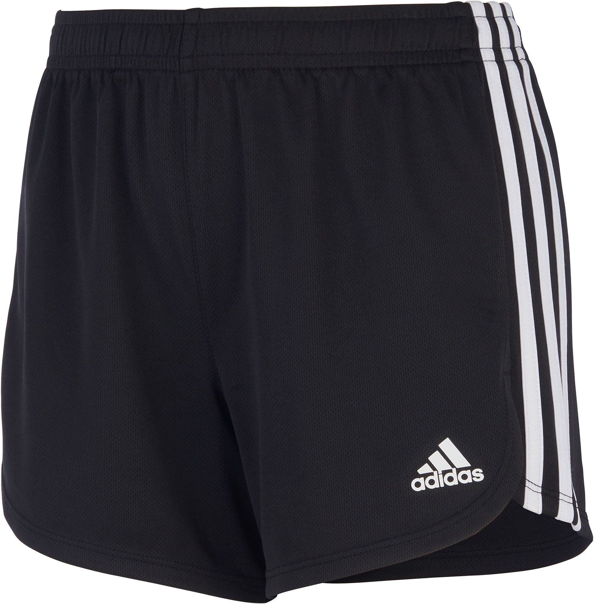 adidas Girls' 3 Stripe Mesh Short