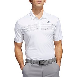adidas Men's Chest Print Golf Polo