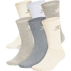 adidas Originals Men's Trefoil Crew Socks - 6 Pack