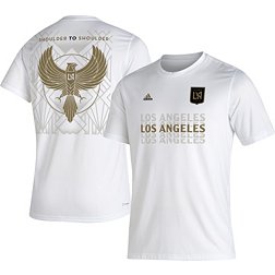 adidas Los Angeles FC '22 White Jersey Hook T-Shirt