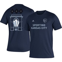 adidas Sporting Kansas City '22 Jersey Hook Navy T-Shirt