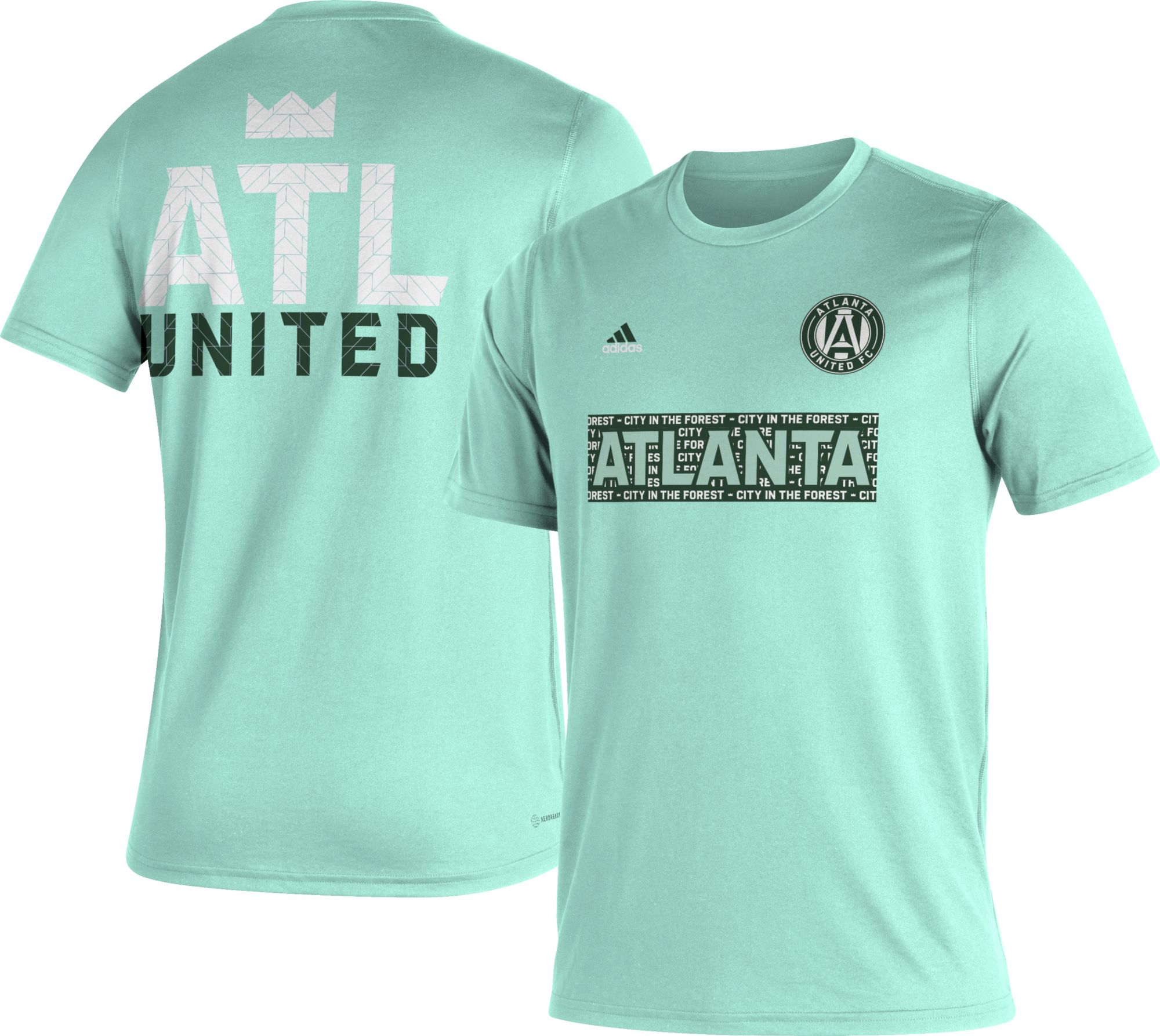 Adidas / Atlanta United '22 Green Jersey Hook T-Shirt