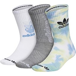 adidas Originals Tie Dye Crew Socks - 3 Pack