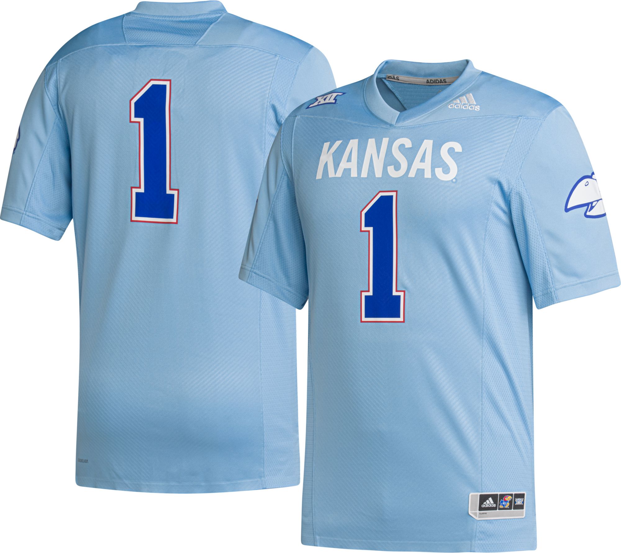 Kansas Jayhawks Team-Issued Blue Jersey from the Baseball