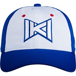 Men's Adidas White Kansas Jayhawks On-Field Baseball Fitted Hat