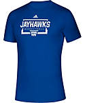adidas Men's Kansas Jayhawks Blue Reverse Retro T-Shirt | DICK'S 