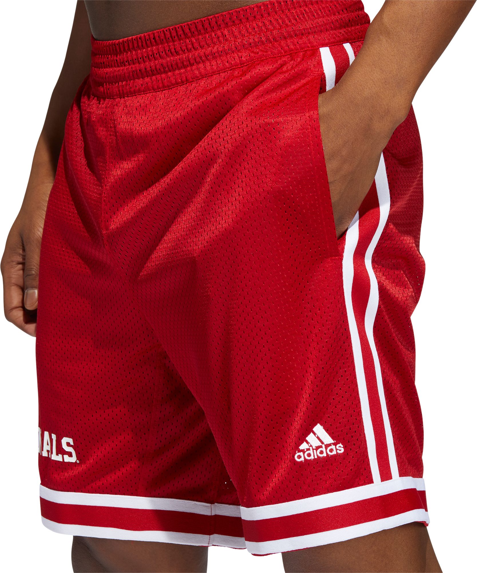 Men's adidas White Louisville Cardinals On Court Basketball
