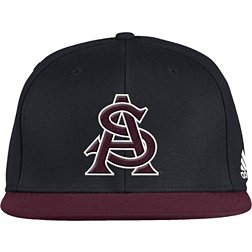 adidas Men's Arizona State Sun Devils Black On-Field Baseball Fitted Hat