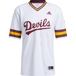 adidas Men's Arizona State Sun Devils White Replica Baseball Jersey