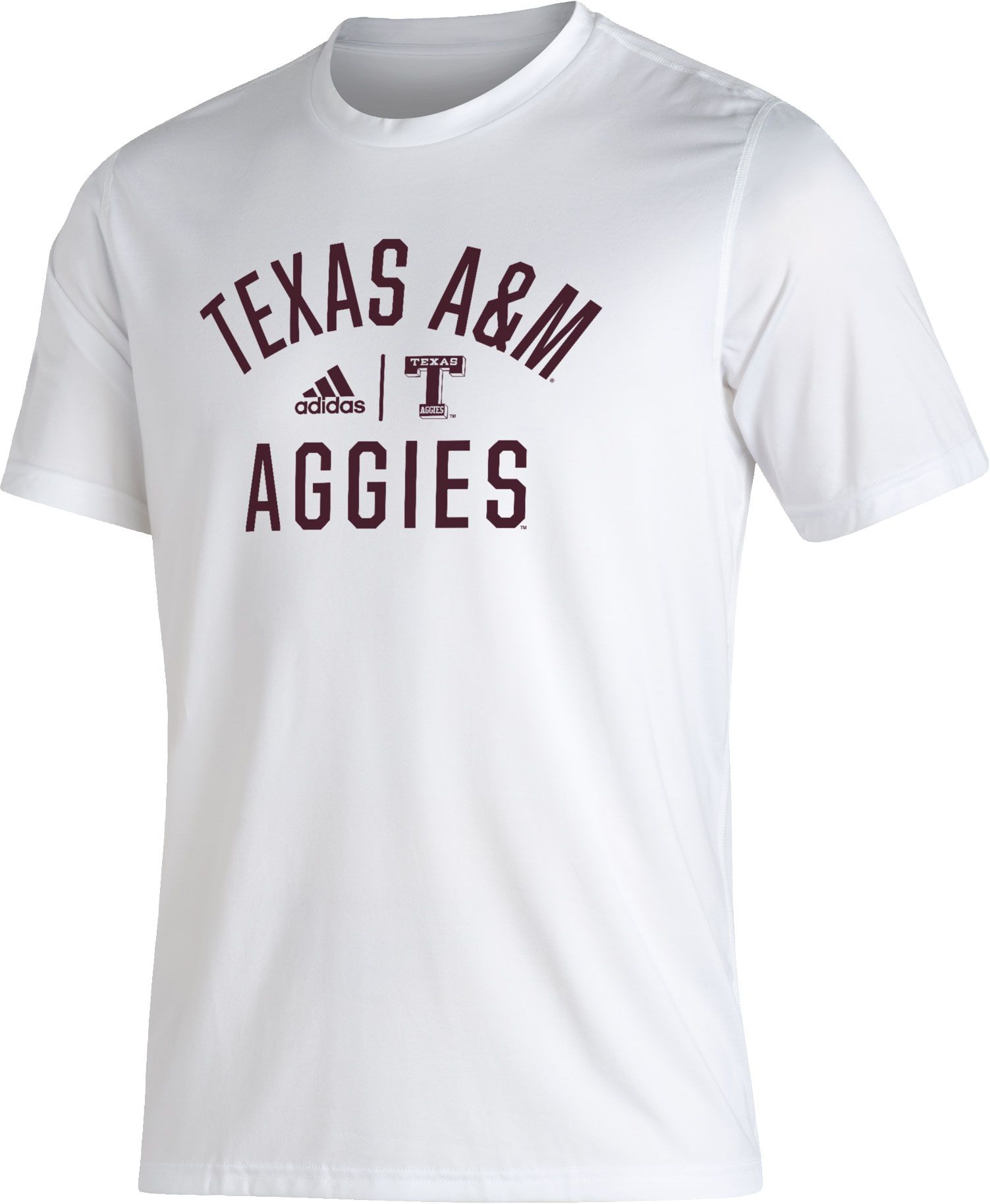 Texas A&M Adidas Replica Baseball Jersey M / White