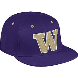 adidas Men's Washington Huskies Purple On-Field Baseball Fitted Hat