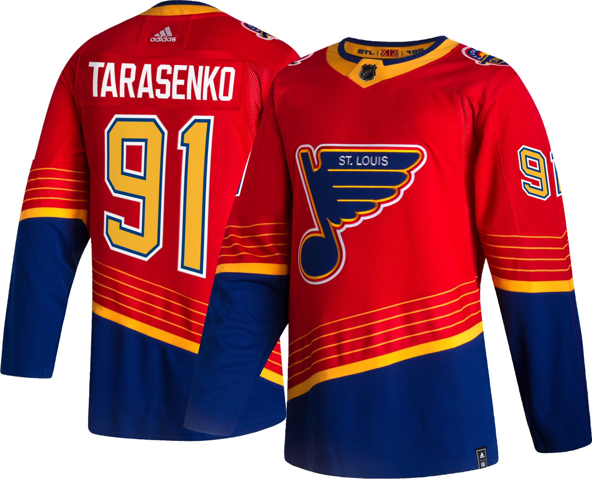 Adidas Men s St. Louis Blues Vladimir Tarasenko 91 Reverse