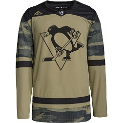 Fanatics Branded NHL Pittsburgh Penguins Vintage Bi-Blend Navy Long Sleeve Shirt, Men's, XXL, Blue