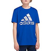 adidas Kids' Badge of Sport Short Sleeve Shirt