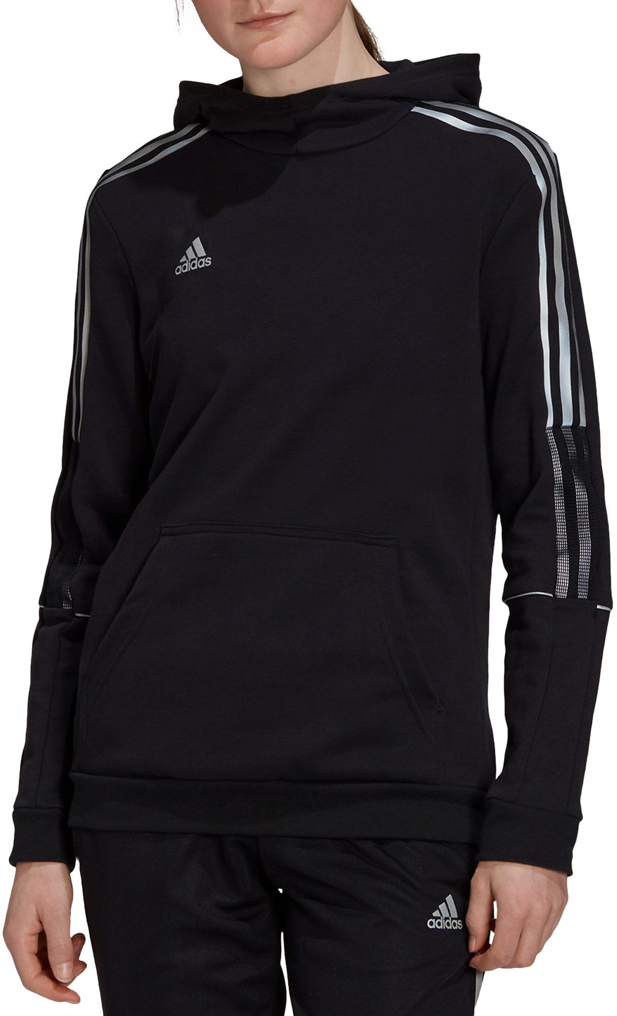 adidas Women's Tiro Reflective Hoodie