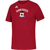 adidas Youth Louisville Cardinals Cardinal Red Amplifier 'Raining Buckets' Basketball T-Shirt