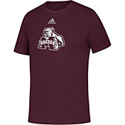 adidas Youth Mississippi State Bulldogs Maroon Amplifier T-Shirt
