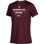adidas Youth Mississippi State Bulldogs Maroon Climatech Performance T-Shirt
