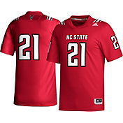 adidas Youth NC State Wolfpack #21 Maroon Replica Football Jersey