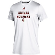 adidas Youth Indiana Hoosiers White Climatech Performance T-Shirt