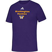 adidas Youth Washington Huskies Purple Amplifier T-Shirt
