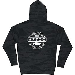 AFTCO Men's Bass Patch Pullover Hoodie