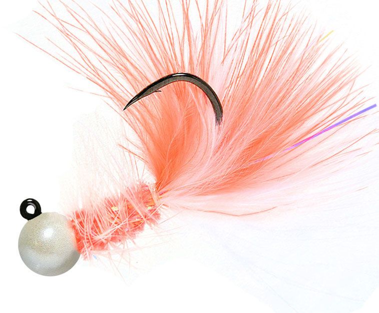 Peach/White