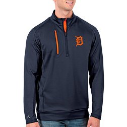 Nike Men's Detroit Tigers Javier Baez #28 T-Shirt - Navy - L (Large)