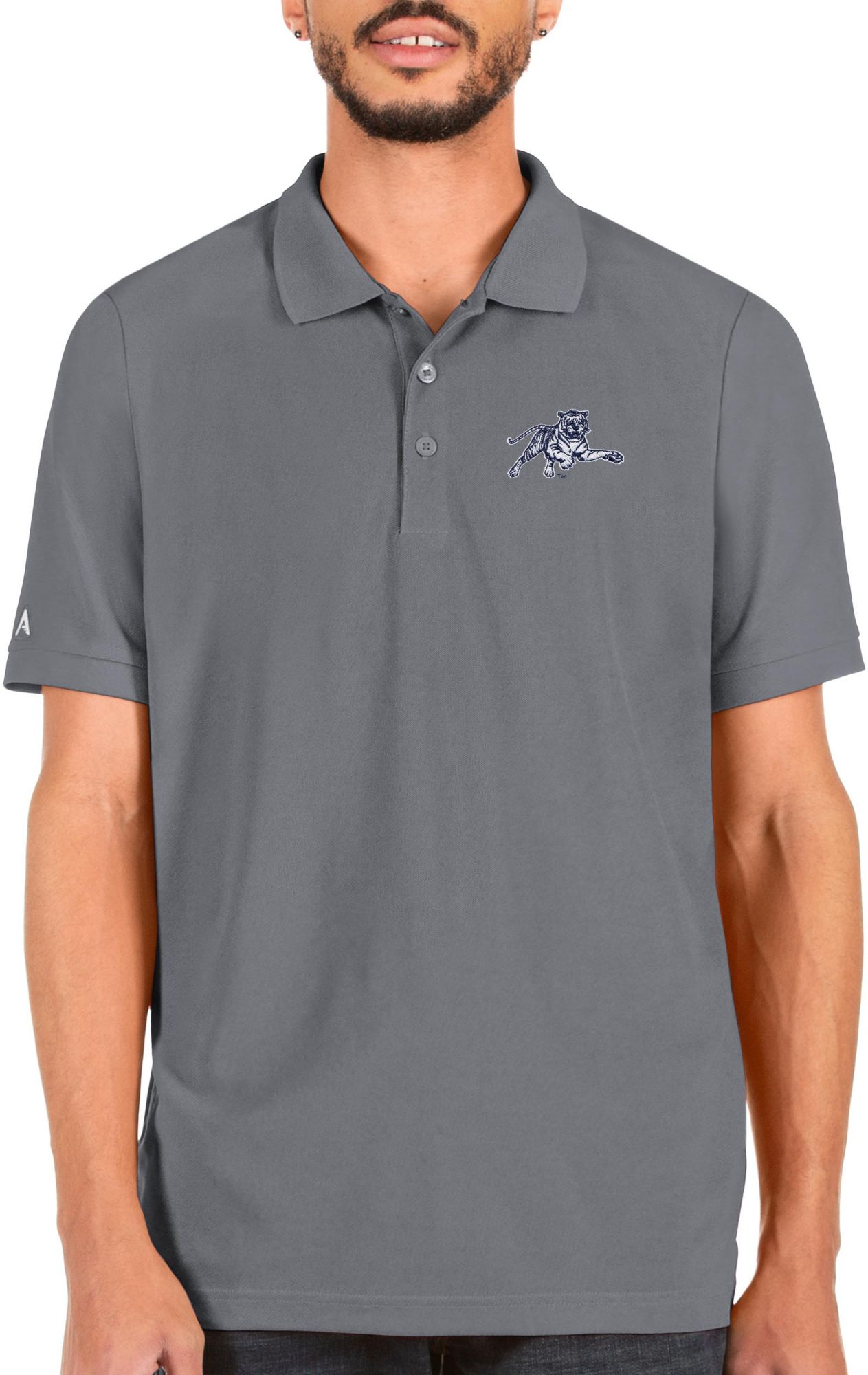 Men's Antigua Los Angeles Dodgers Tribute Polo