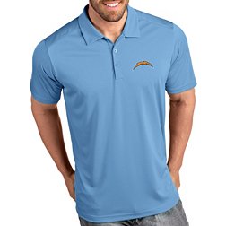 Antigua Men's Los Angeles Chargers Tribute Blue Polo