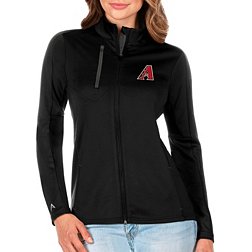 Antigua Women's Arizona Diamondbacks Generation Full-Zip Black Jacket