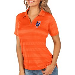 Women's Fanatics Branded Orange New York Mets Score From Second V-Neck T- Shirt 