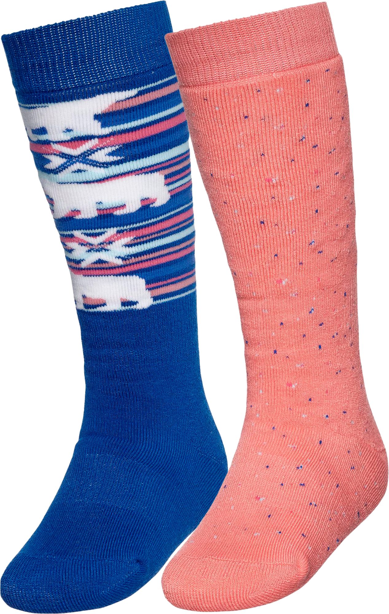 Alpine Design Youth Snow Sport Socks  2 Pack, Blue